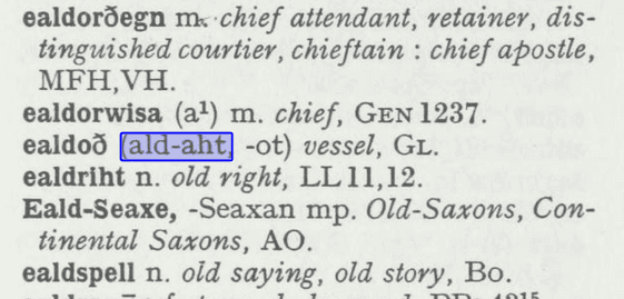 A concise Anglo-Saxon dictionary - J. R. Clark Hall - Alda A concise Anglo-Saxon dictionary - J. R. Clark Hall - Alda