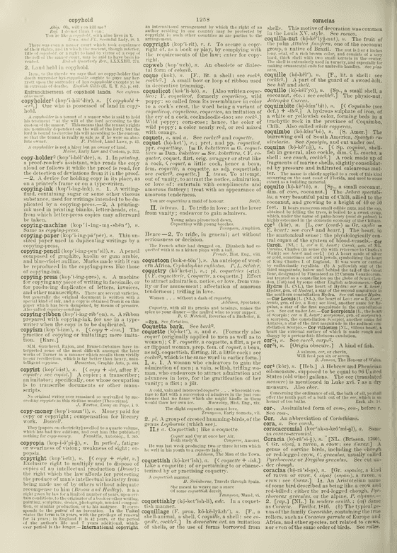 Century Dictionary - cor