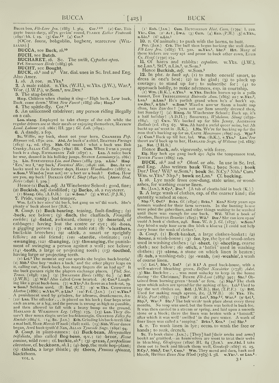 English Dialect Dictionary - buck English Dialect Dictionary - buck