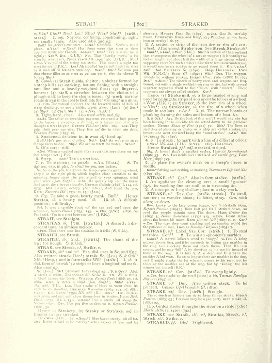 English Dialect Dictionar - spill