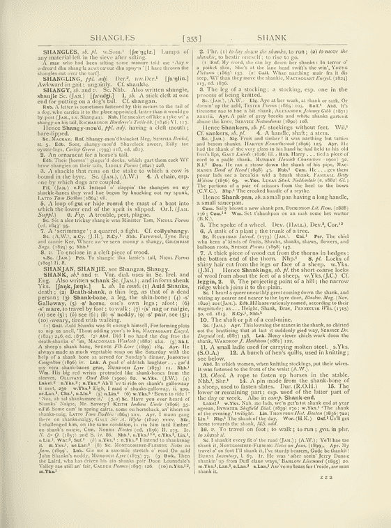 The English dialect dictionary - shank The English dialect dictionary - shank