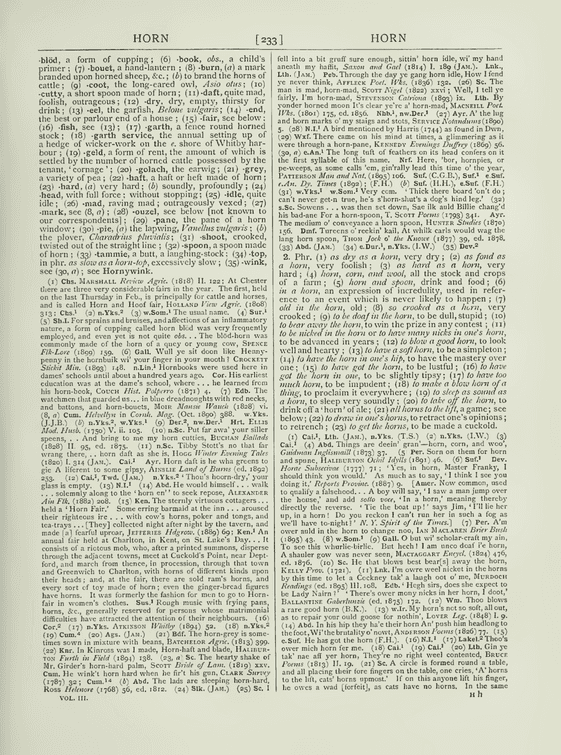 English Dialect Dictionary - horn English Dialect Dictionary - horn