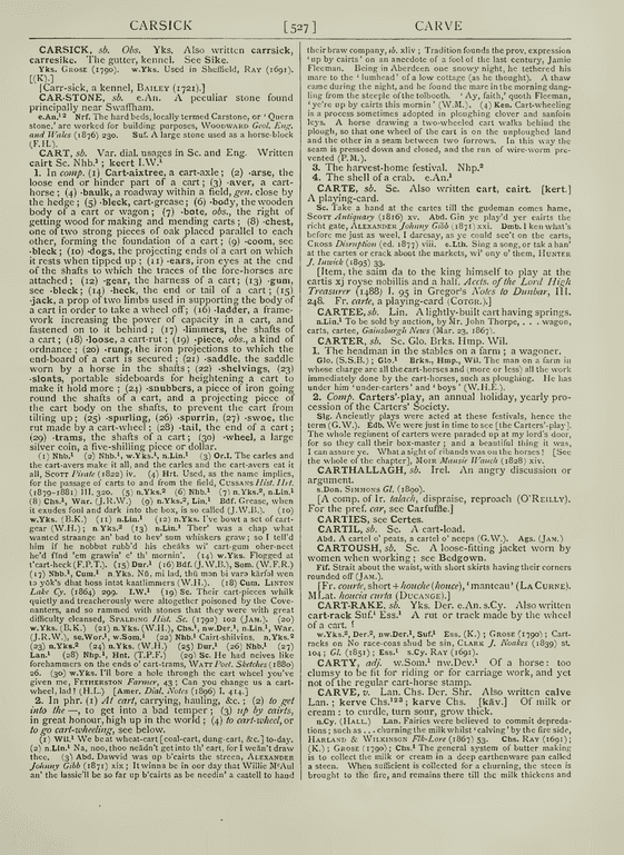 The English dialect dictionary - car The English dialect dictionary - car