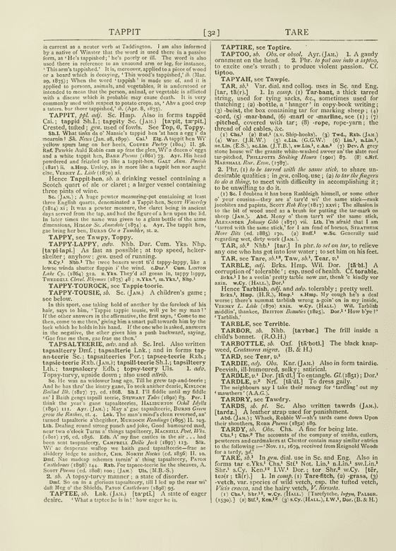 Wright, Joseph English Dialect Dictionar - tar Wright, Joseph English Dialect Dictionar - tar