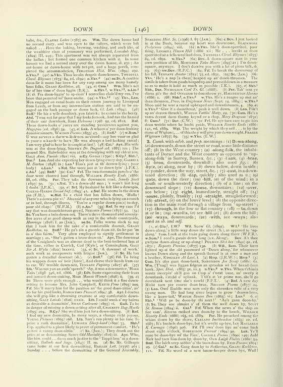 The English dialect dictionary - down The English dialect dictionary - down