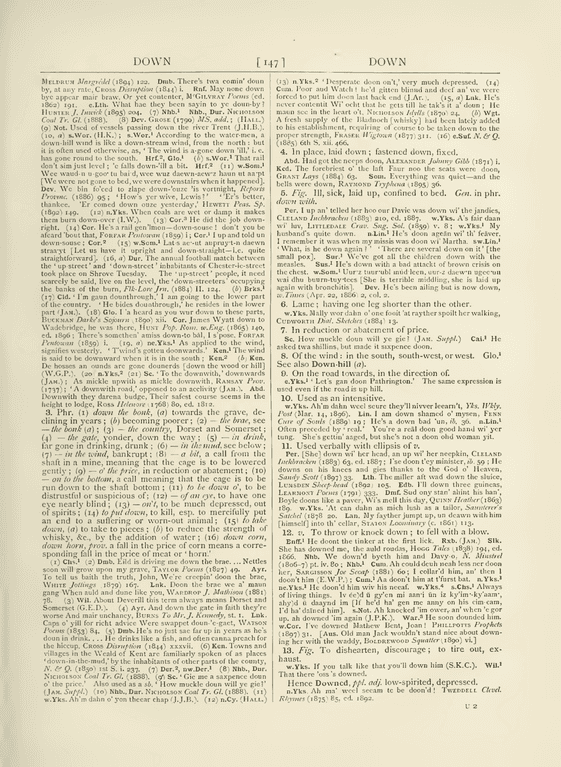 The English dialect dictionary - down The English dialect dictionary - down