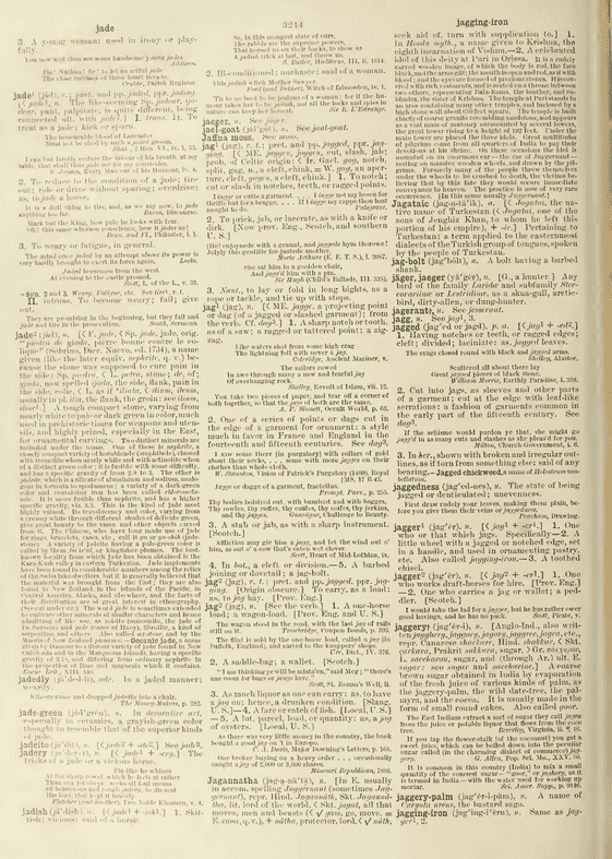 Century Dictionary - jäger/jagger Century Dictionary - jäger/jagger