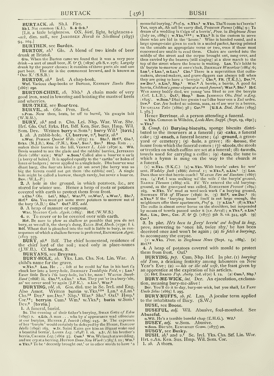 English Dialect Dictionary - bush English Dialect Dictionary - bush