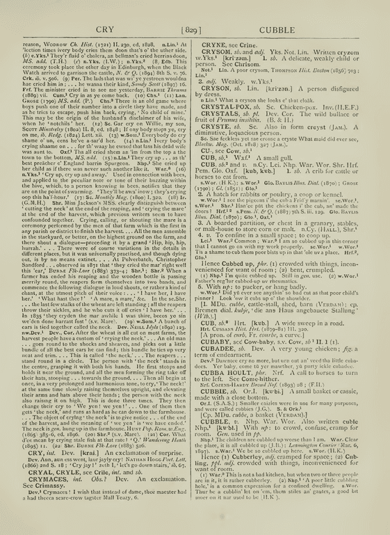The English dialect dictionary - cubb The English dialect dictionary - cubb