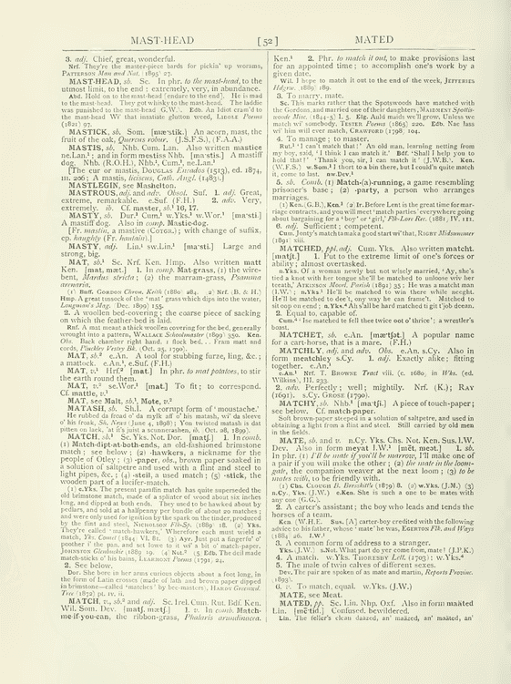 English Dialect Dictionary - mat English Dialect Dictionary - mat