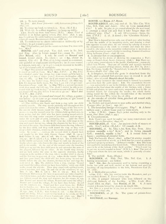 The English dialect dictionary - round The English dialect dictionary - round