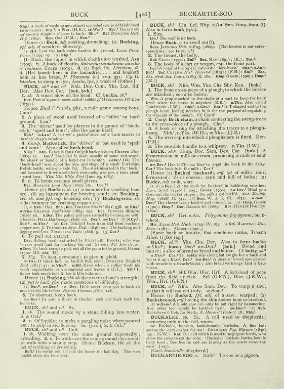 English Dialect Dictionary - buck English Dialect Dictionary - buck