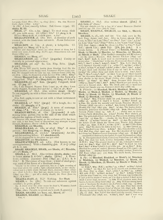 The English dialect dictionary - shake The English dialect dictionary - shake