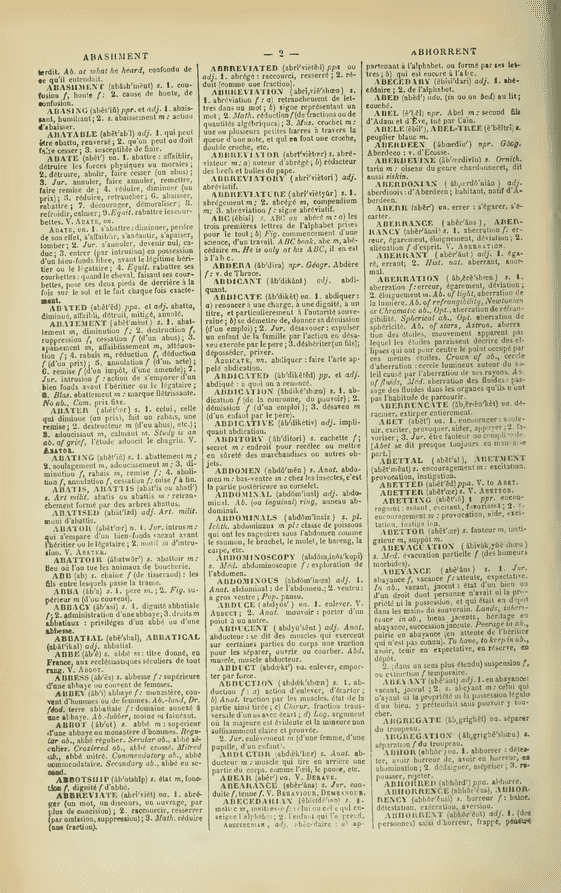 Nouveau Dictionaire Anglais Français - 1883 - Abb Nouveau Dictionaire Anglais Français - 1883 - Abb