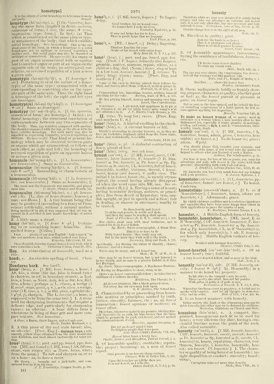Century Dictionary - hone Century Dictionary - hone