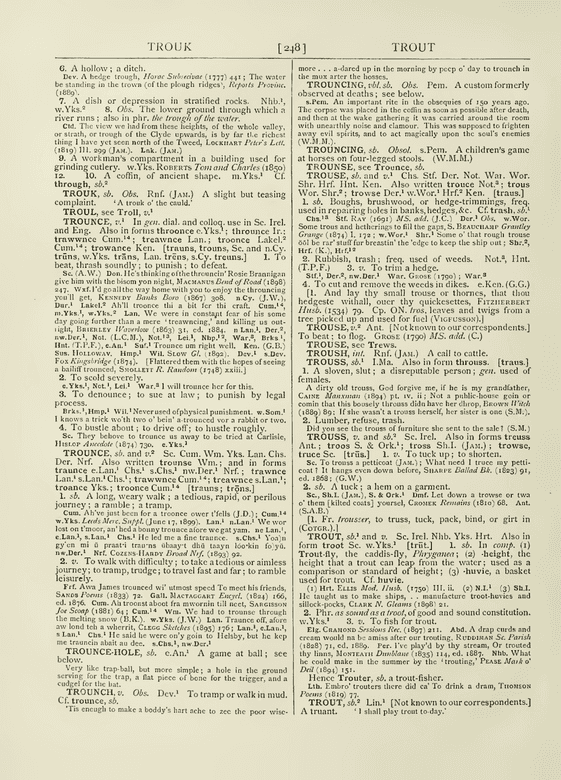 Wright, Joseph English Dialect Dictionary - through Wright, Joseph English Dialect Dictionary - through