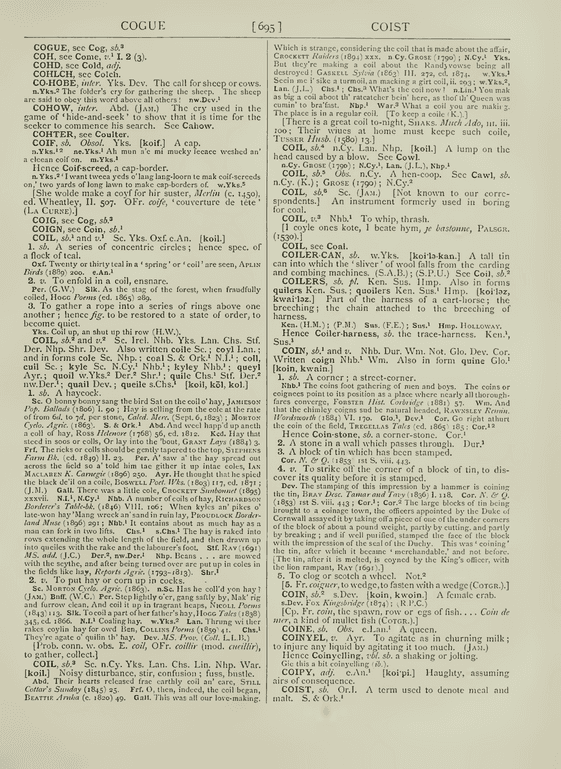 The English dialect dictionary - coin The English dialect dictionary - coin