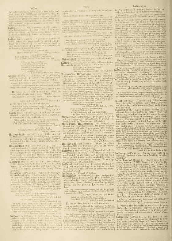 Century Dictonary - Halm