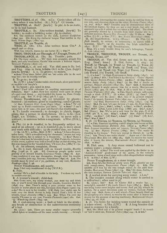 Wright, Joseph English Dialect Dictionary - through Wright, Joseph English Dialect Dictionary - through