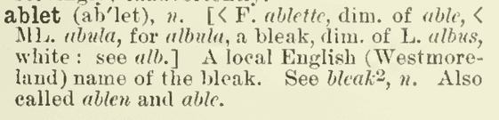 English Dialect Dictionary - Able/Ablet English Dialect Dictionary - Able/Ablet