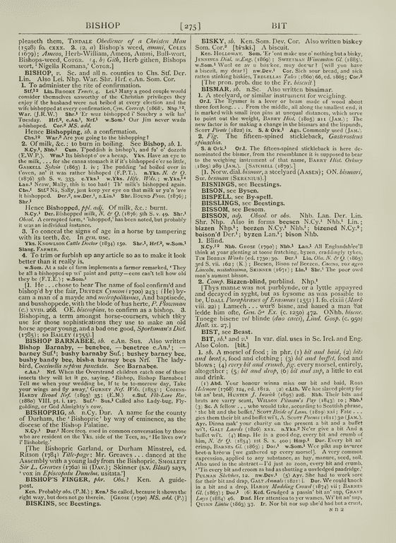 English Dialect Dictionary - Bit English Dialect Dictionary - Bit