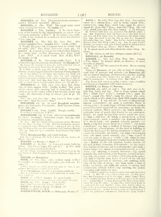 The English dialect dictionary - round The English dialect dictionary - round