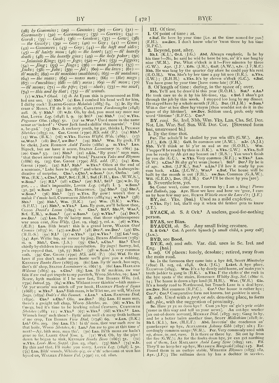 English Dialect Dictionary - by