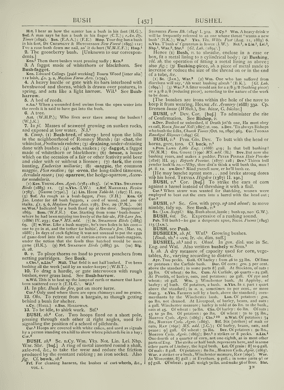 English Dialect Dictionary - bush English Dialect Dictionary - bush