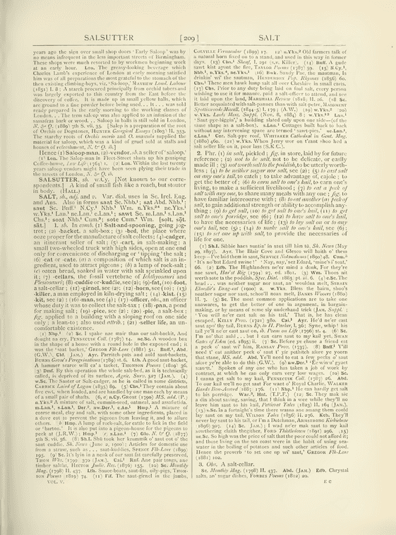 English Dialect Dictionary - Salt English Dialect Dictionary - Salt