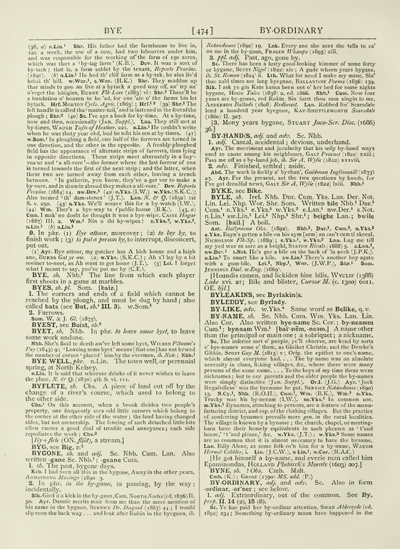 English Dialect Dictionary - by