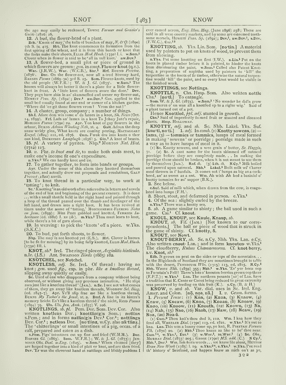 The English dialect dictionary - know The English dialect dictionary - know