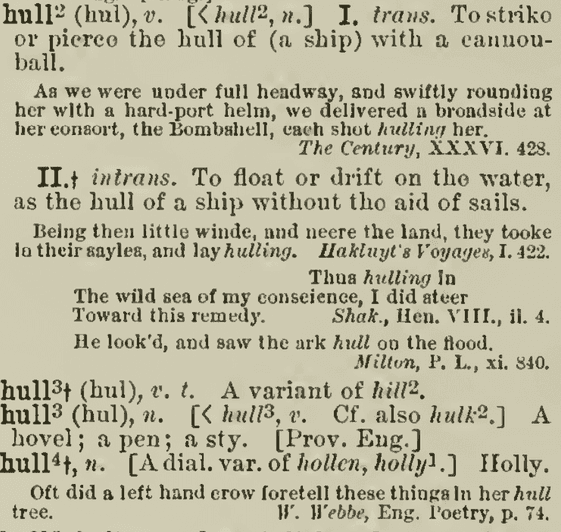 Century Dictionary - Hull Century Dictionary - Hull