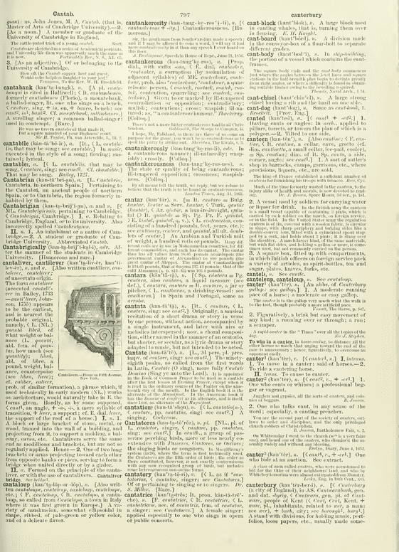 Century Dictionary - cant Century Dictionary - cant