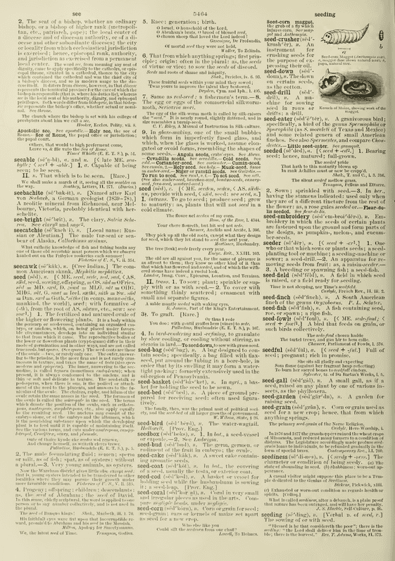 Century Dictionary - see Century Dictionary - see