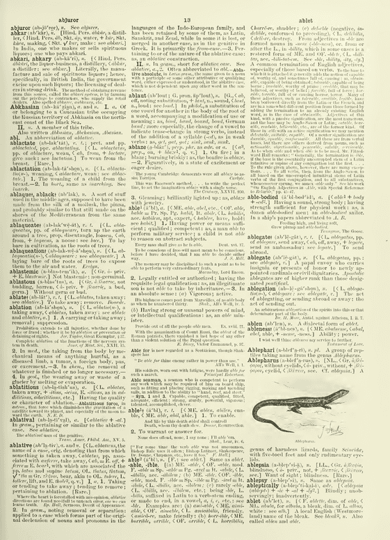 Century Dictionary - Able