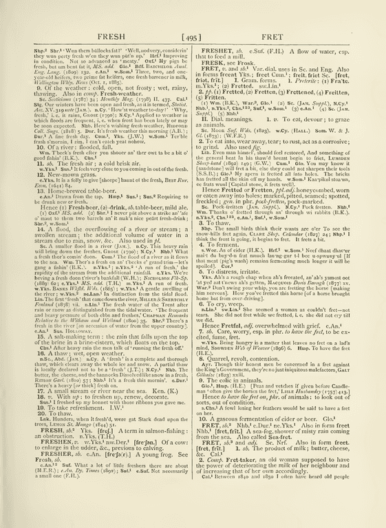 The English dialect dictionary - fret The English dialect dictionary - fret