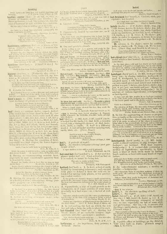 Century Dictionary - host